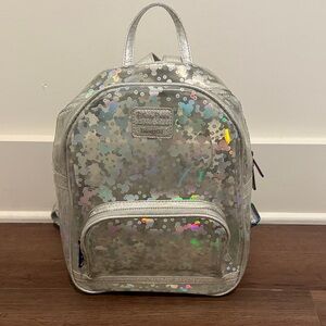 Disney Mickey Mouse Clear Loungefly Backpack Disney Parks Magic Mirror